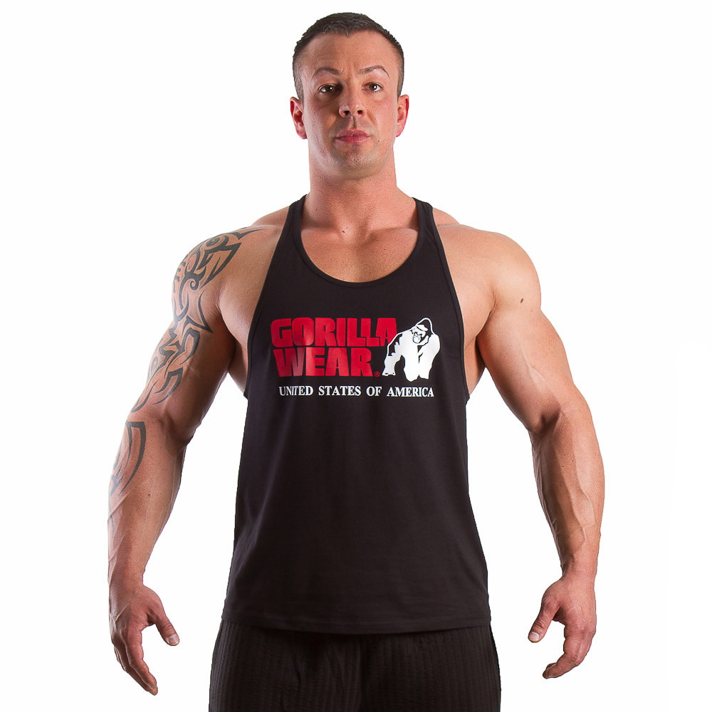 Gorilla Wear Classic Tank Top - Black – Urban Gym Wear