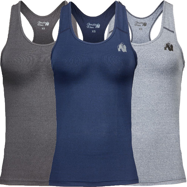 Gorilla Wear Women Gym Tank Top - Aspen Dark Gray, UAE Online Shopping For  Sportswear & Gym Training Accessories